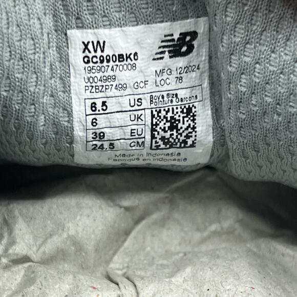 Women's 8 / Boy's 6.5 - New Balance 990v6 XW Extra Wide Running Shoes Sneakers - Picture 8 of 8